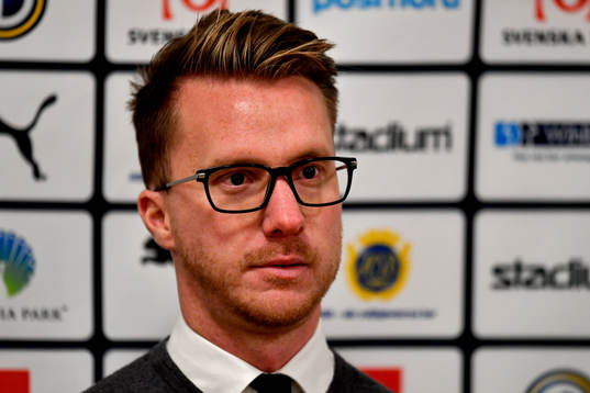 Hammarbys tränare Olof Unogård