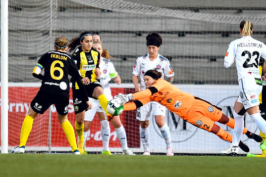 Rosengårds målvakt Erin McLeod