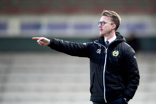 Hammarbys tränare Olof Unogård