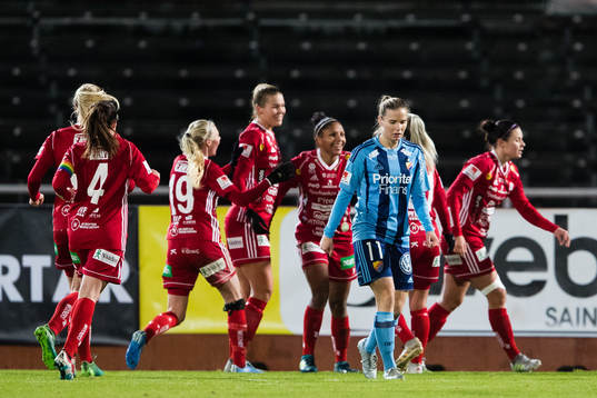 Djurgårdens Alexandra Höglund deppar