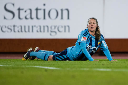 Djurgårdens Michelle Wörner deppar