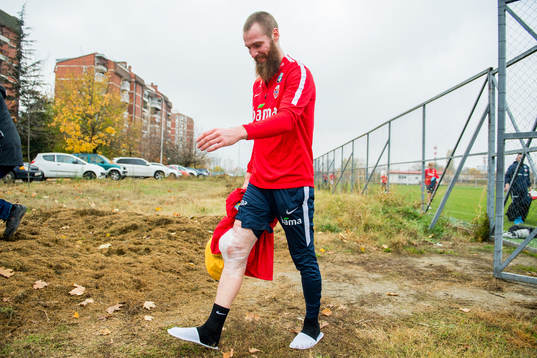 Bläddra bland fler bilder av Football, International friendly, Norway training