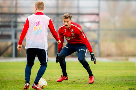 Goalkeeper Ørjan Nyland of Norway