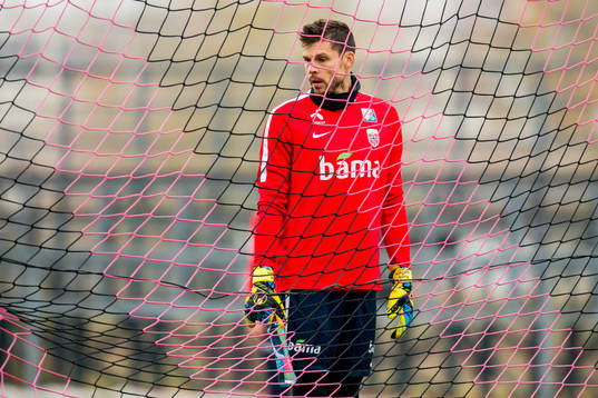 Goalkeeper Rune Almenning Jarstein of Norway