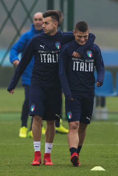 Stephan El Shaarawy och Marco Verratti