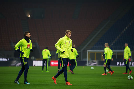 Marcus Berg och Ola Toivonen
