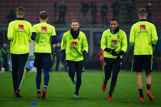 Marcus Berg och Martin Olsson