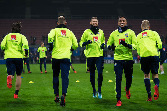 Marcus Berg och Martin Olsson