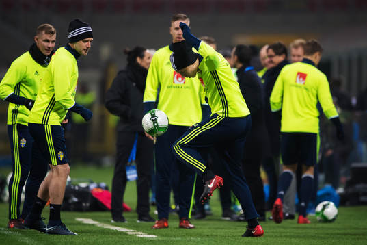 John Guidetti och Victor Nilsson Lindelöf