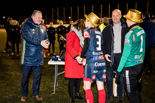 Fotbollsförbundets ordförande Karl-Erik Nilsson