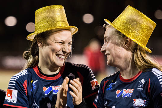 Linköpings Lisa Lantz och Maja Kildemoes