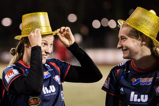 Linköpings Lisa Lantz och Maja Kildemoes