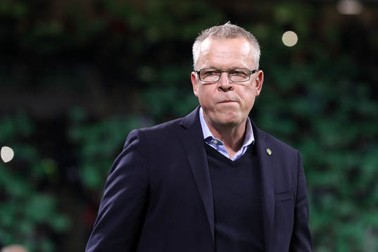 Sveriges förbundskapten Janne Andersson