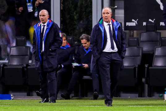 Italiens förbundskapten Gian Piero Ventura