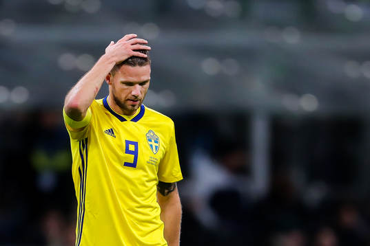 Sveriges Marcus Berg deppar