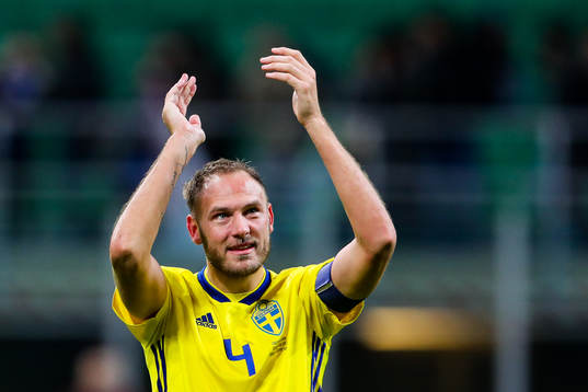 Sveriges Andreas Granqvist jublar