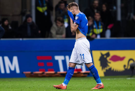 Italiens Ciro Immobile deppar