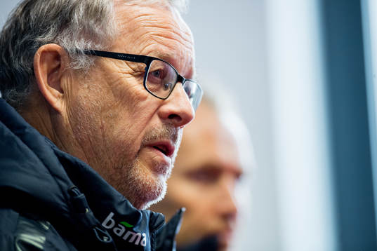 Lars Lagerbäck, head coach of Norway