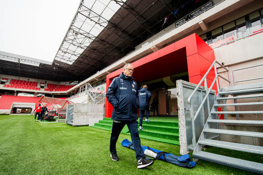 Lars Lagerbäck, head coach of Norway