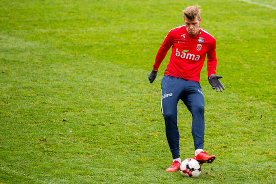Alexander Sørloth of Norway