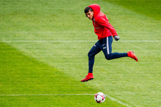 Mohamed Elyounoussi of Norway