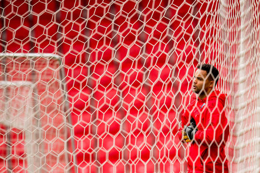 Goalkeeper Sten Grytebust of Norway