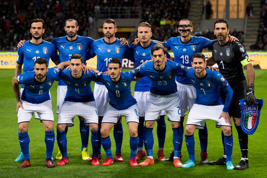 Italiens startelva