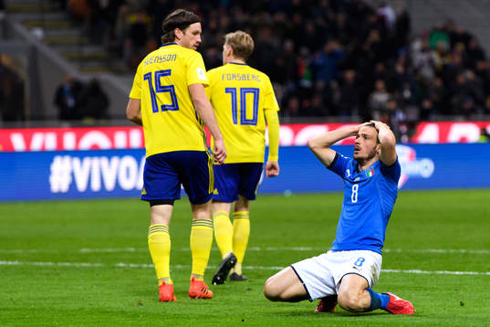 Italiens Andrea Belotti deppar