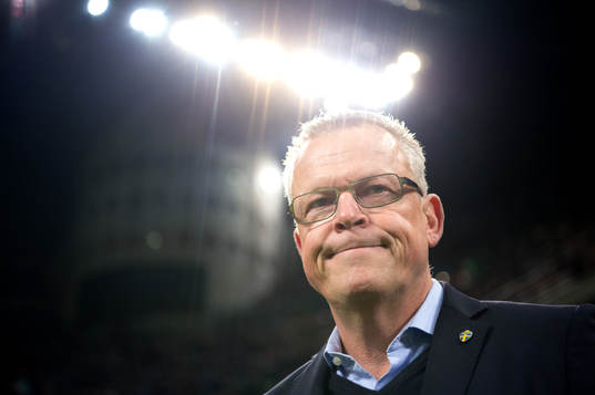Sveriges förbundskapten Janne Andersson