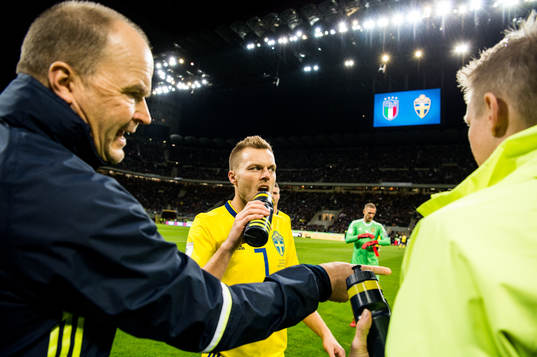 Sveriges Sebastian Larsson