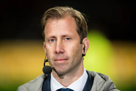 Simon Bank i Eurosports Studio