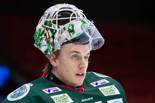 Frölundas målvakt Johan Mattsson