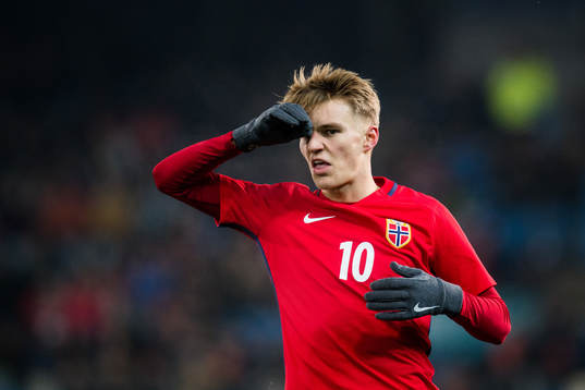 Martin Ødegaard of Norway