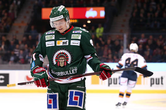 Frölundas Lias Andersson deppar