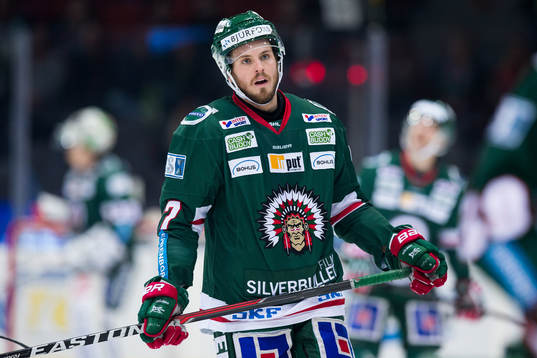 Frölundas Sebastian Stålberg deppar
