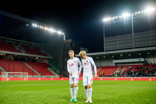 Mats Møller Dæhli and Birger Meling of Norway