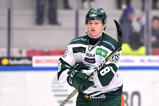 Färjestads Lucas Nordsäter deppar