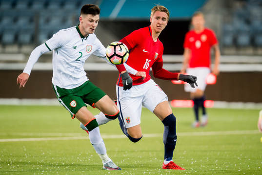 Danny Kane of Ireland and Dennis Tørset Johnsen of Norway