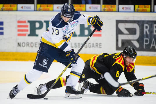 s Sebastian Wännström och Brynäs Aaron Palushaj