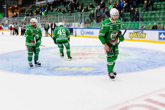 Rögles Jack Connolly och Alen Bibic deppar