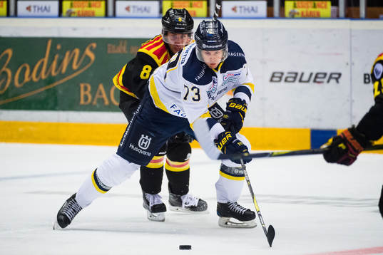 s Sebastian Wännström och Brynäs Aaron Palushaj