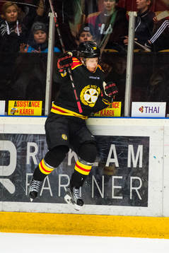 Brynäs Daniel Mannberg jublar
