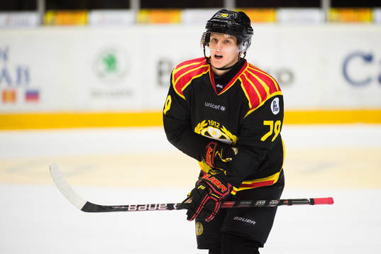 Brynäs Daniel Mannberg jublar