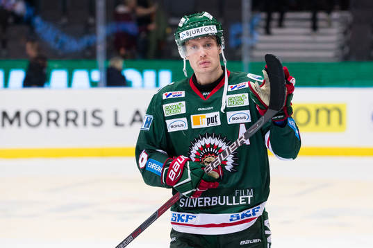 Frölundas John Nyberg deppar