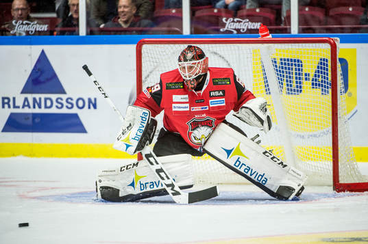 Malmö Redhawks målvakt Oscar Alsenfelt