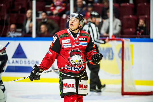 Malmö Redhawks Rhett Rakhshani deppar