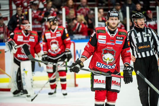 Malmö Redhawks Kim Rosdahl deppar