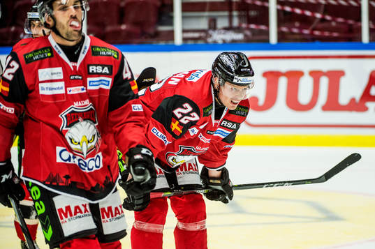 Malmö Redhawks Lars Bryggman deppar