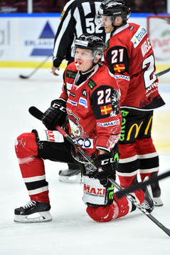 Malmö Redhawks Lars Bryggman deppar