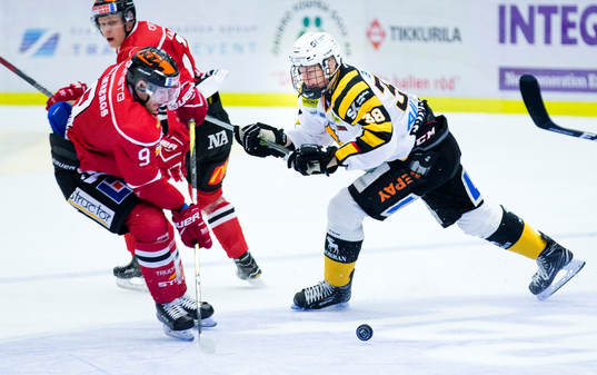 Örebros Tylor Spink och Skellefteås Albin Eriksson